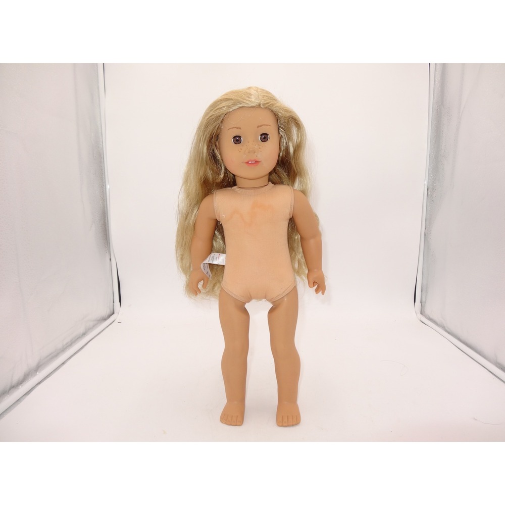 American Girl Truly Me Doll 24? or Isabella Blonde Hair Freckles Brown Eyes 2017